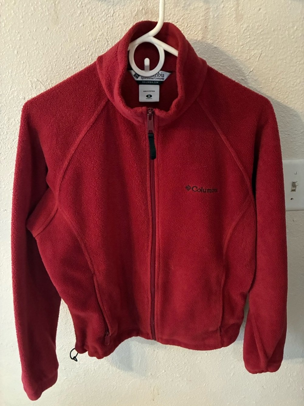 Columbia Full Zip Front Fleece Jacket